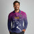 UAE Cricket Custom Long Sleeve Polo Shirt Arabian Falcon - Wonder Print Shop