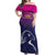 UAE Cricket Custom Off Shoulder Maxi Dress Arabian Falcon - Wonder Print Shop