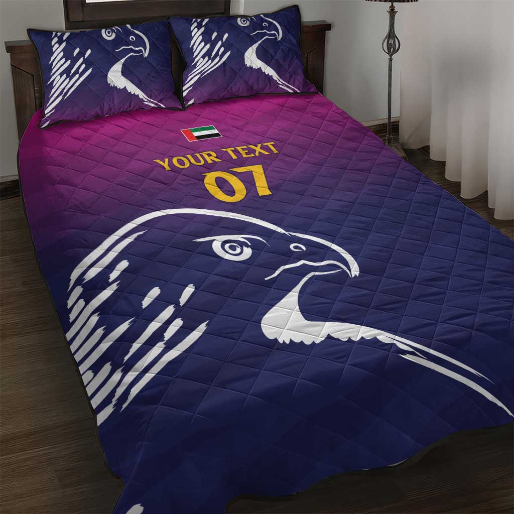 UEA Cricket Custom Quilt Bed Set Arabian Falcon