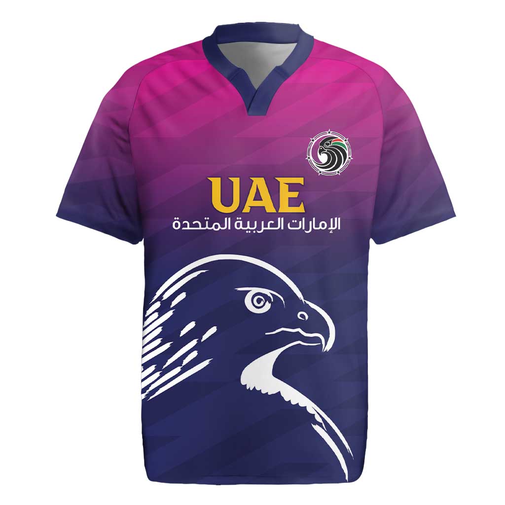 UEA Cricket Custom Rugby Jersey Arabian Falcon