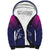 UEA Cricket Custom Sherpa Hoodie Arabian Falcon