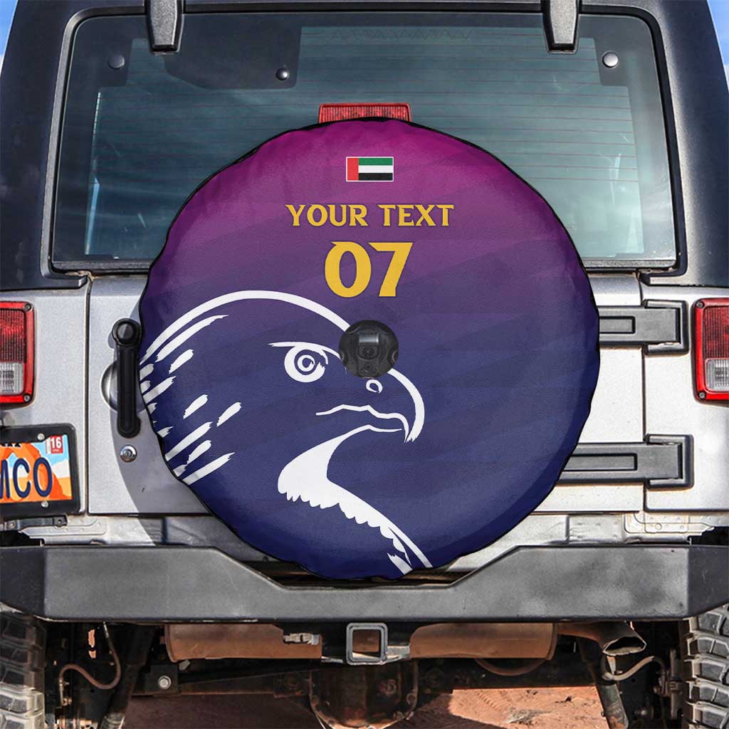 UEA Cricket Custom Spare Tire Cover Arabian Falcon