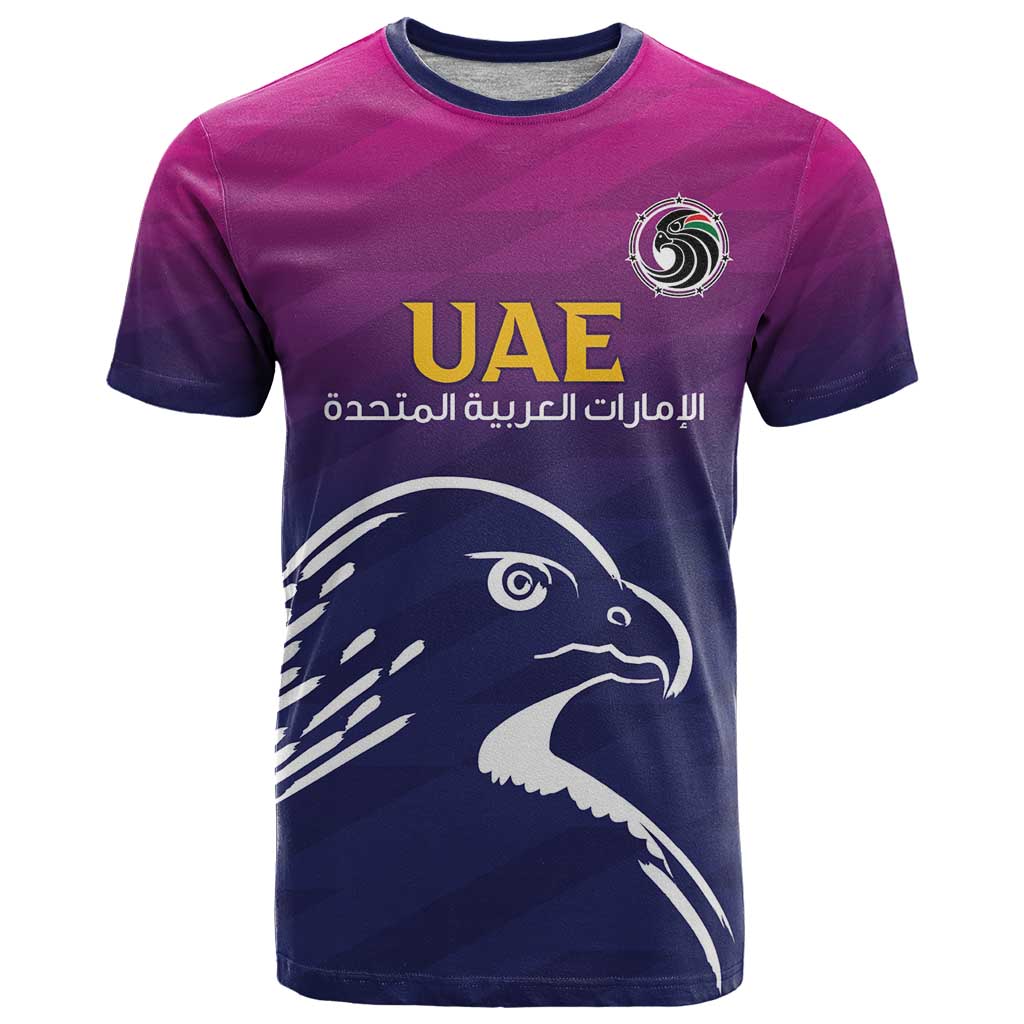 UEA Cricket Custom T Shirt Arabian Falcon