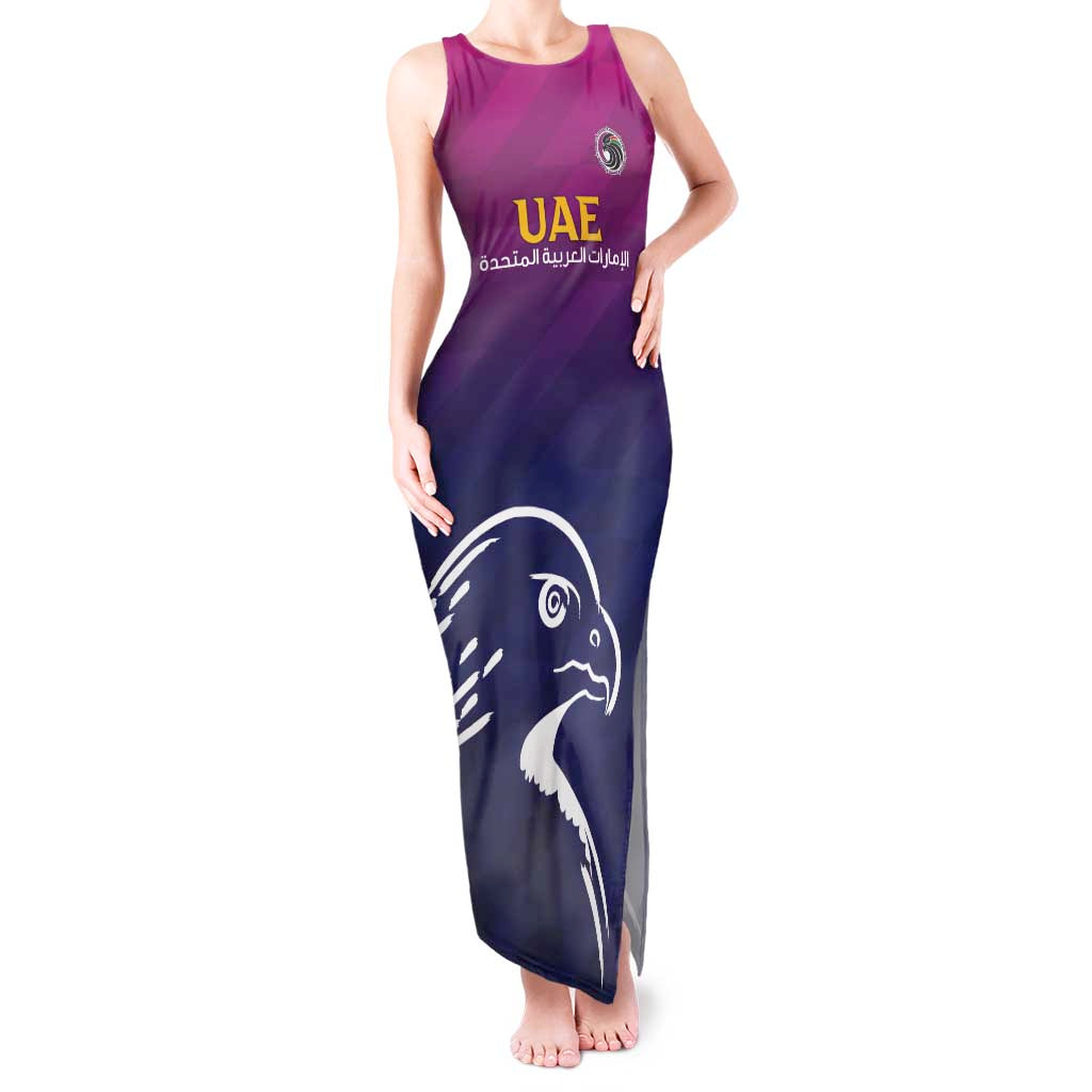 UEA Cricket Custom Tank Maxi Dress Arabian Falcon