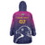 UEA Cricket Custom Wearable Blanket Hoodie Arabian Falcon