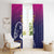 UEA Cricket Custom Window Curtain Arabian Falcon