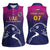 UEA Cricket Custom Women Sleeveless Polo Shirt Arabian Falcon