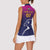 UEA Cricket Custom Women Sleeveless Polo Shirt Arabian Falcon