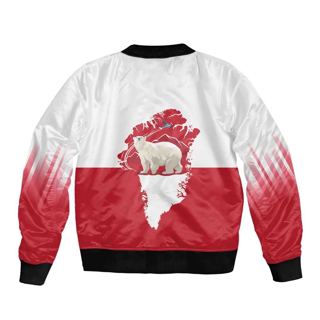 Nu Det Nuuk Greenland Not For Sale Bomber Jacket