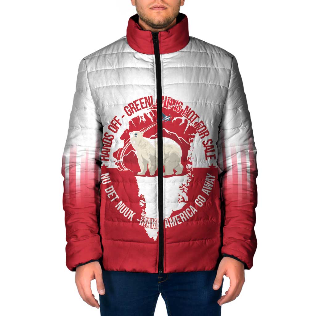 Nu Det Nuuk Greenland Not For Sale Padded Jacket