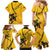 Sweden Ice Hockey Personalized Family Matching Mermaid Dress and Hawaiian Shirt Tre Kronor - GO Sweden