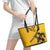 Sweden Ice Hockey Personalized Leather Tote Bag Tre Kronor - GO Sweden