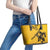 Sweden Ice Hockey Personalized Leather Tote Bag Tre Kronor - GO Sweden