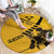 Sweden Ice Hockey Personalized Round Carpet Tre Kronor - GO Sweden