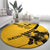 Sweden Ice Hockey Personalized Round Carpet Tre Kronor - GO Sweden