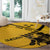 Sweden Ice Hockey Personalized Round Carpet Tre Kronor - GO Sweden