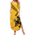 Sweden Ice Hockey Personalized Summer Maxi Dress Tre Kronor - GO Sweden