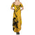 Sweden Ice Hockey Personalized Summer Maxi Dress Tre Kronor - GO Sweden