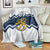 Suomi Ice Hockey Custom Blanket Scandinavian Mountains Inspired