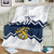 Suomi Ice Hockey Custom Blanket Scandinavian Mountains Inspired