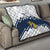 Suomi Ice Hockey Custom Quilt Scandinavian Mountains Inspired