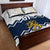 Suomi Ice Hockey Custom Quilt Bed Set Scandinavian Mountains Inspired