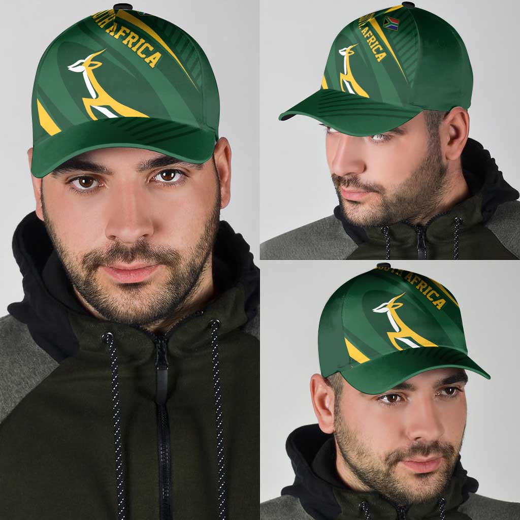 South Africa Rugby Bokke Classic Cap Minimalism Style