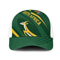 South Africa Rugby Bokke Mesh Trucker Cap Minimalism Style