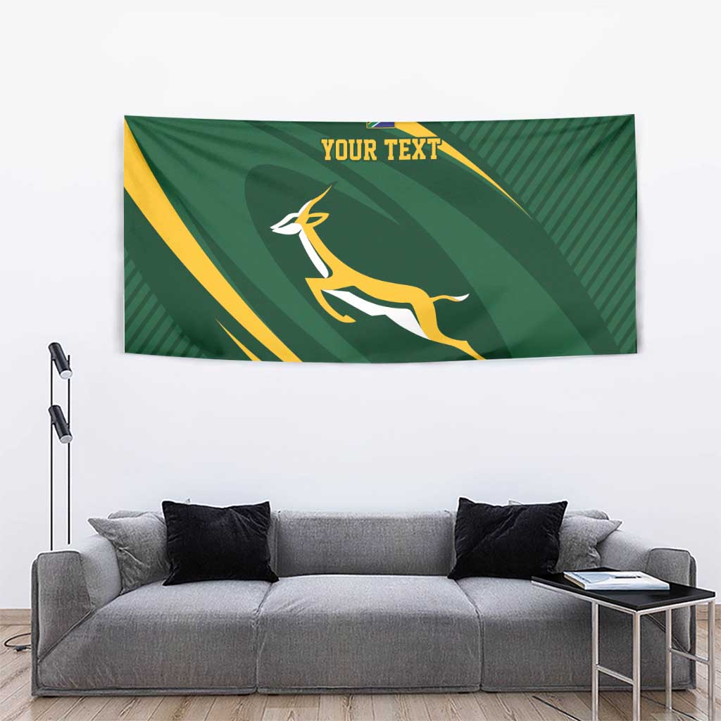 Personalized South Africa Rugby Bokke Tapestry Minimalism Style