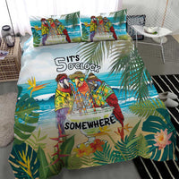 It's 5 o'clock Somewhere Bedding Set Beach Party - Wonder Print Shop
