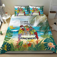 It's 5 o'clock Somewhere Bedding Set Beach Party - Wonder Print Shop
