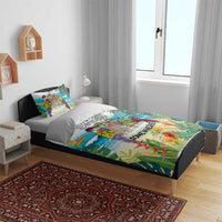 It's 5 o'clock Somewhere Bedding Set Beach Party - Wonder Print Shop