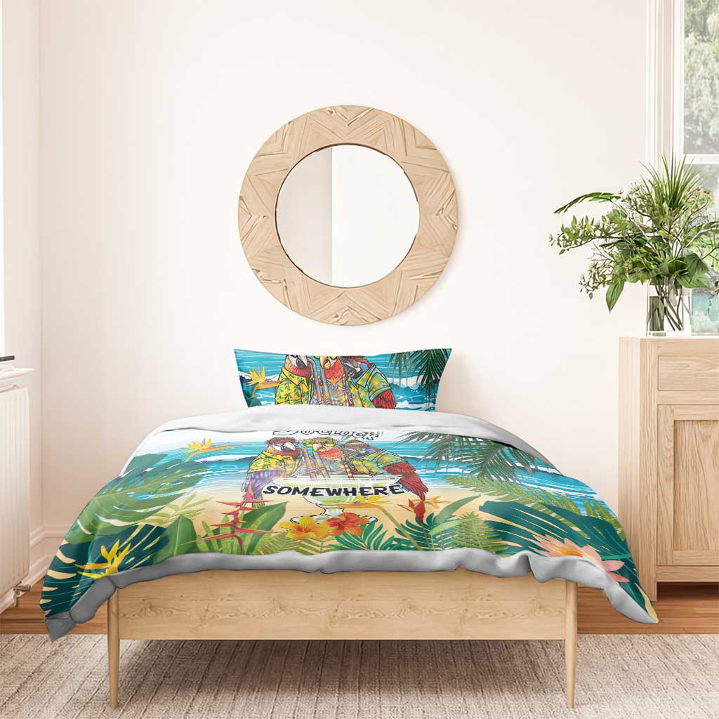 It's 5 o'clock Somewhere Bedding Set Beach Party - Wonder Print Shop