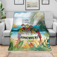 It's 5 o'clock Somewhere Blanket Beach Party - Wonder Print Shop