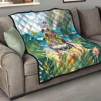 It's 5 o'clock Somewhere Quilt Beach Party - Wonder Print Shop