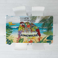It's 5 o'clock Somewhere Tablecloth Beach Party - Wonder Print Shop