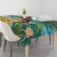 It's 5 o'clock Somewhere Tablecloth Beach Party - Wonder Print Shop