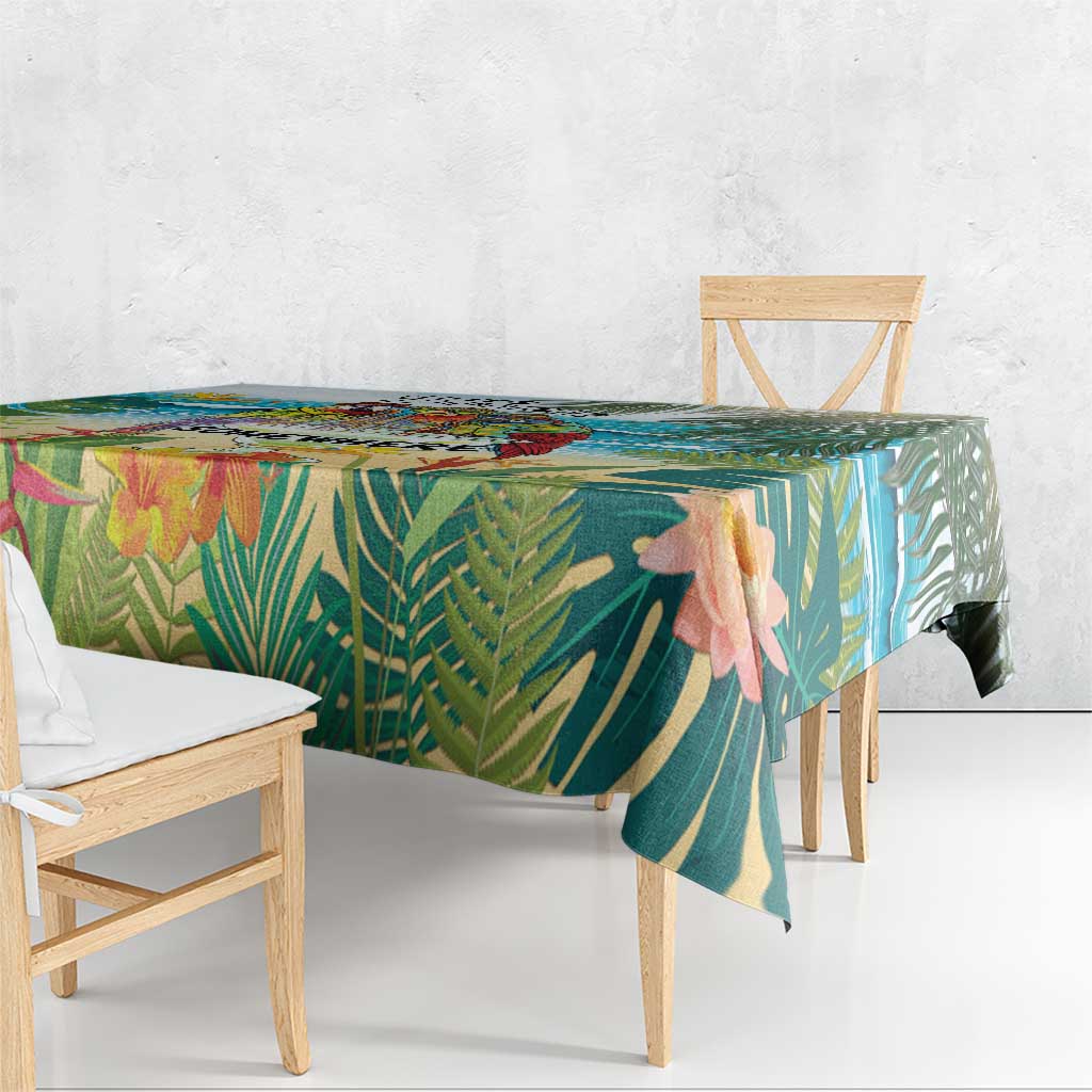 It's 5 o'clock Somewhere Tablecloth Beach Party - Wonder Print Shop