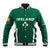 Personalised Ireland Rugby Baseball Jacket World Cup 2023 GO Shamrocks LT7 - Wonder Print Shop