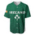 Personalised Ireland Rugby Baseball Jersey World Cup 2023 GO Shamrocks LT7 - Wonder Print Shop