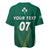 Personalised Ireland Rugby Baseball Jersey World Cup 2023 GO Shamrocks LT7 - Wonder Print Shop