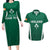 Personalised Ireland Rugby Couples Matching Long Sleeve Bodycon Dress and Hawaiian Shirt World Cup 2023 GO Shamrocks LT7 - Wonder Print Shop