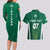 Personalised Ireland Rugby Couples Matching Long Sleeve Bodycon Dress and Hawaiian Shirt World Cup 2023 GO Shamrocks LT7 - Wonder Print Shop