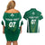 Personalised Ireland Rugby Couples Matching Off Shoulder Short Dress and Hawaiian Shirt World Cup 2023 GO Shamrocks LT7 - Wonder Print Shop