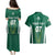 Personalised Ireland Rugby Couples Matching Puletasi Dress and Hawaiian Shirt World Cup 2023 GO Shamrocks LT7 - Wonder Print Shop