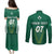 Personalised Ireland Rugby Couples Matching Puletasi Dress and Long Sleeve Button Shirts World Cup 2023 GO Shamrocks LT7 - Wonder Print Shop