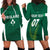 Personalised Ireland Rugby Hoodie Dress World Cup 2023 GO Shamrocks - Wonder Print Shop