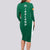 Personalised Ireland Rugby Long Sleeve Bodycon Dress World Cup 2023 GO Shamrocks - Wonder Print Shop