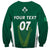 Personalised Ireland Rugby Sweatshirt World Cup 2023 GO Shamrocks - Wonder Print Shop