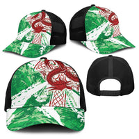 Wales Cymru Am Byth Baseball Net Cap Celtic Dragon Triskelion - Wonder Print Shop